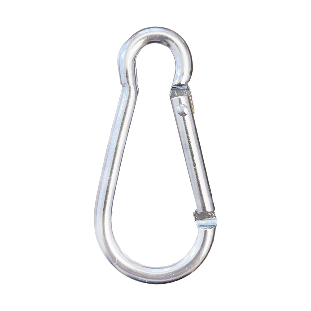 Karbinkrok "klätterkrok" aluminium, droppformad <br> Art.nr 63491-6000