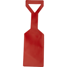 Plastficka Bagage med integrerad hål, CR80 format
