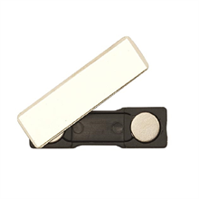 Självhäftande magnet på plastbas, 13x45 mm<br> Art.nr A0019-B