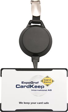CardKeep Yoyo 2 med kortfäste 1 samt Yoyo Hook